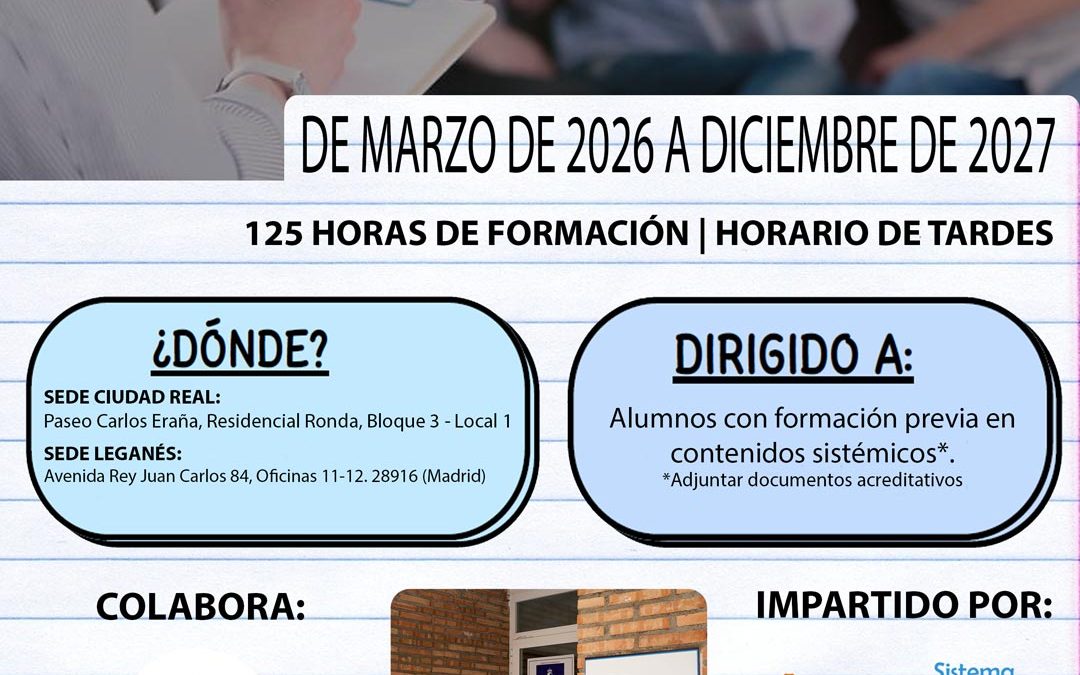 Nuevo Curso Básico Sistémico Relacional Colaborativo CLM